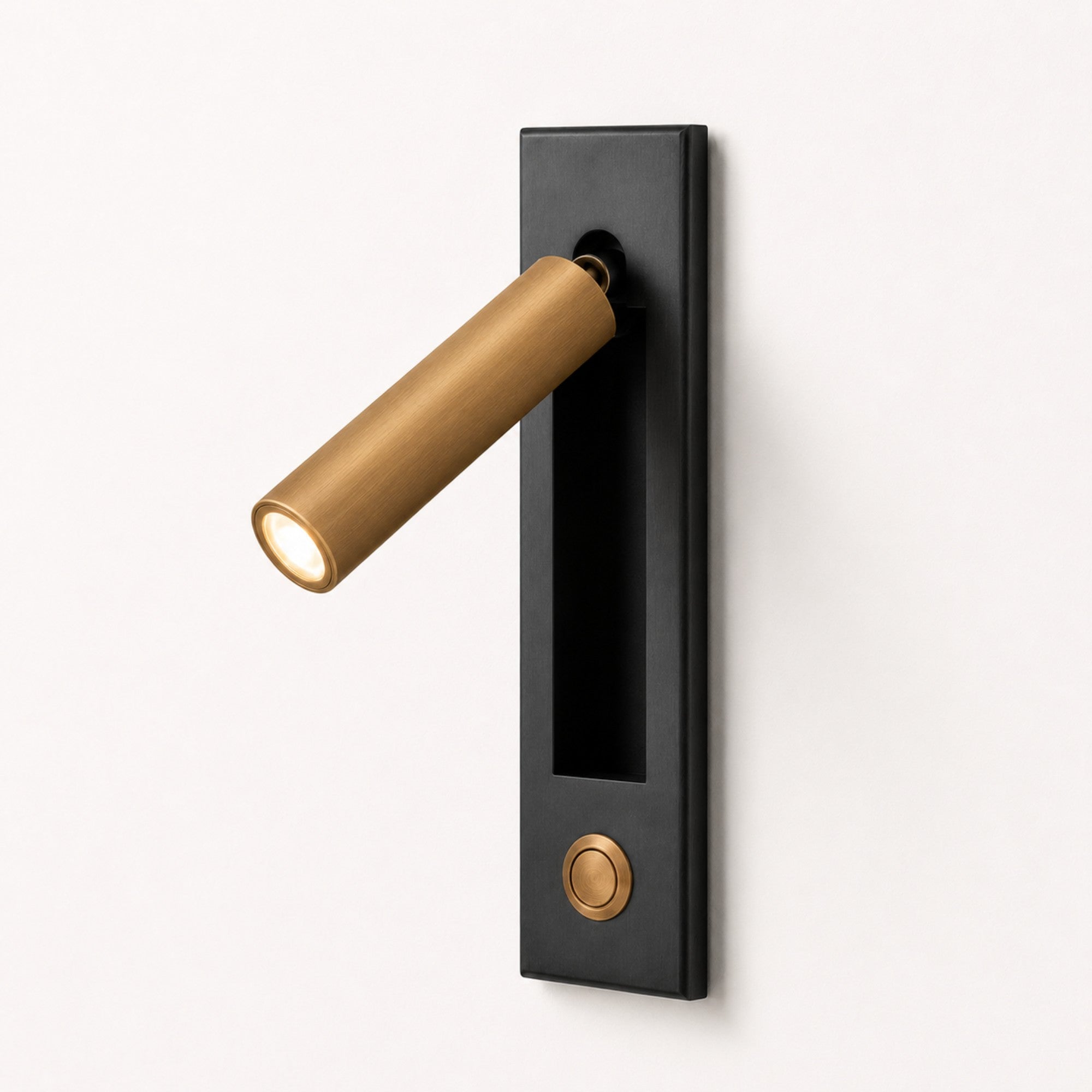Embedded Bedside Sconce Folding Reading Light