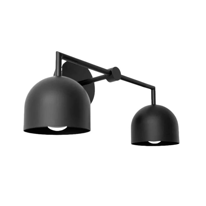 Nordic Dome Shade Vanity Sconce, 2 or 3-Light