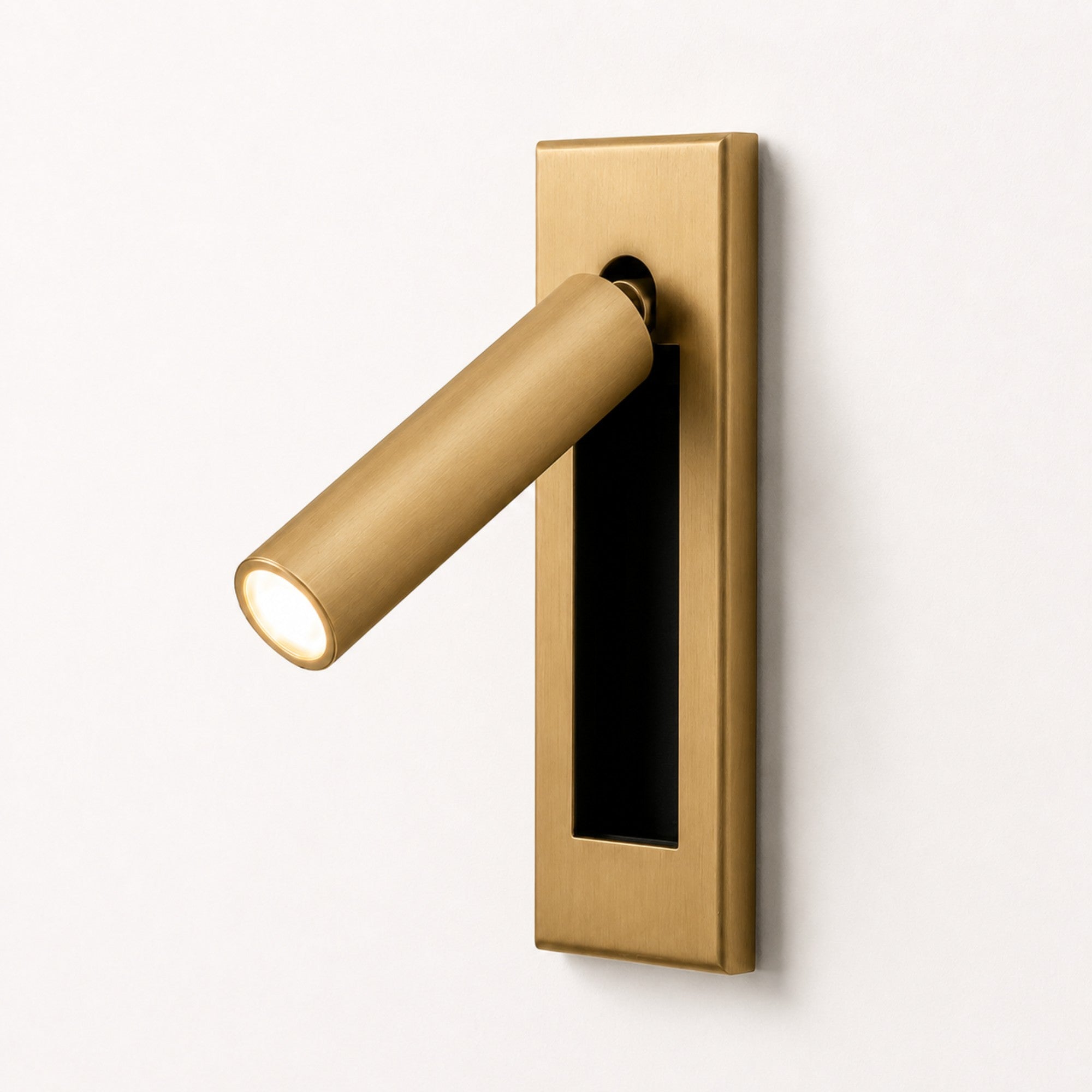 Embedded Bedside Sconce Folding Reading Light