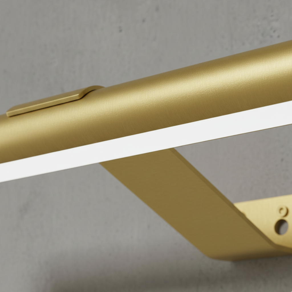 GalleryGlow | Elegant Wireless Wall Light Adjustable LED for Artwork Display Lighting