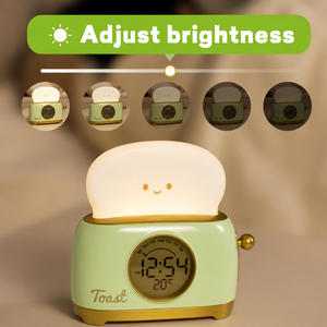 Toastie Kids Alarm Clock with Night Light