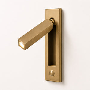 Embedded Bedside Sconce Folding Reading Light