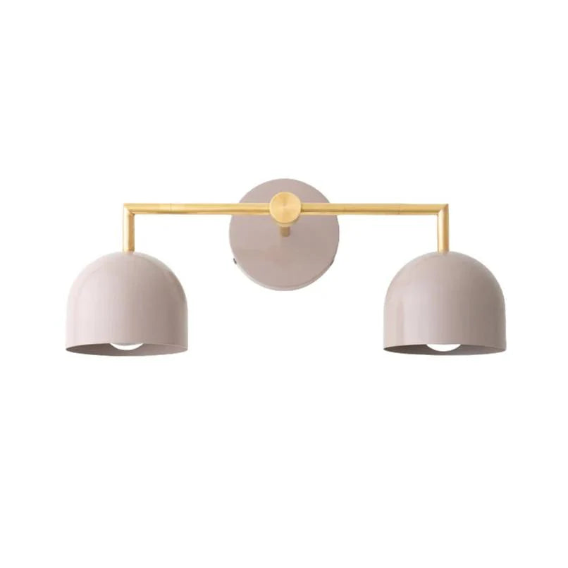Nordic Dome Shade Vanity Sconce, 2 or 3-Light