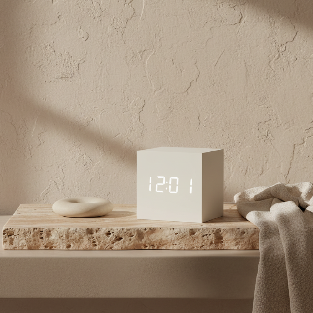 Aurora Sunrise Alarm Clock | Digital Wake-Up Light with Clear LED Display for Refreshing Mornings Alarm Clocks