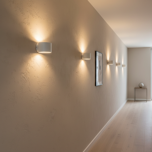 Pivot Easy-Stick – 360° Wireless Dual-Direction LED Wall Sconce, Battery Powered, USB Rechargeable Wall Light