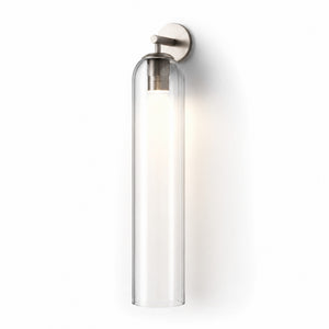 Art Glass Sconce Cylinder Wall Light