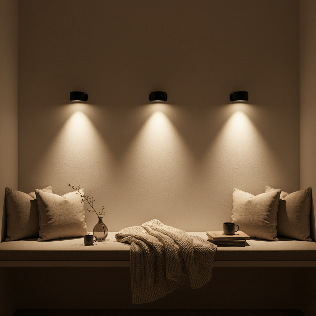 Pivot Easy-Stick - 360° Wireless Wall Sconce, Cordless LED, Battery Powered, USB Rechargeable Wall Light