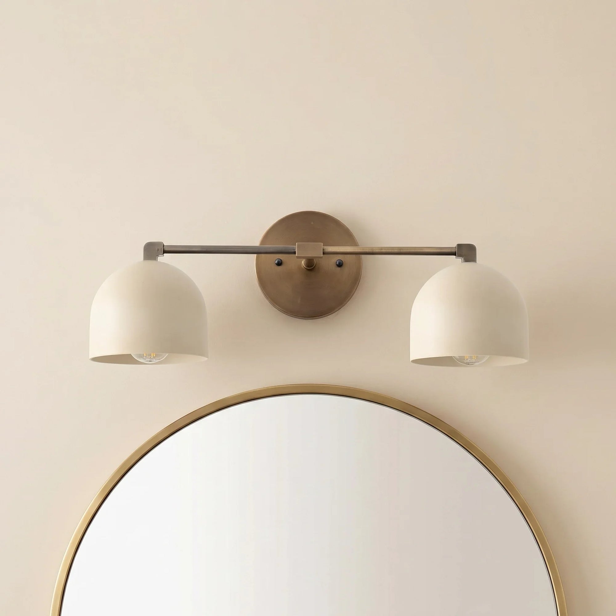 Nordic Deep Dome Vanity Sconce