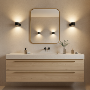 Pivot Easy-Stick – 360° Wireless Dual-Direction LED Wall Sconce, Battery Powered, USB Rechargeable Wall Light