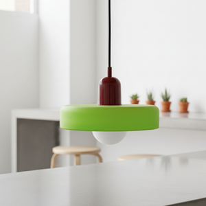 Bauhaus-Inspired Glass Pendant Light – Modern Kitchen Pendant Lighting for Island Pendant Lights