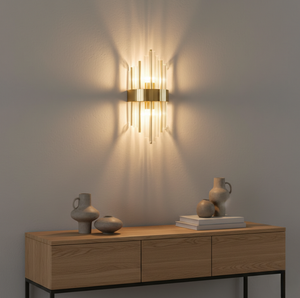 Elegant Crystal Wall Sconce - Adjustable LED Wall Lights for Modern Spaces Wall Light