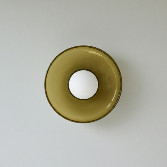 Sonnet Mid-Century Modern Wall Sconce Light with Dual-Layered Illumination Wall Light