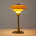 Nordic Tiered Glass Table Lamp