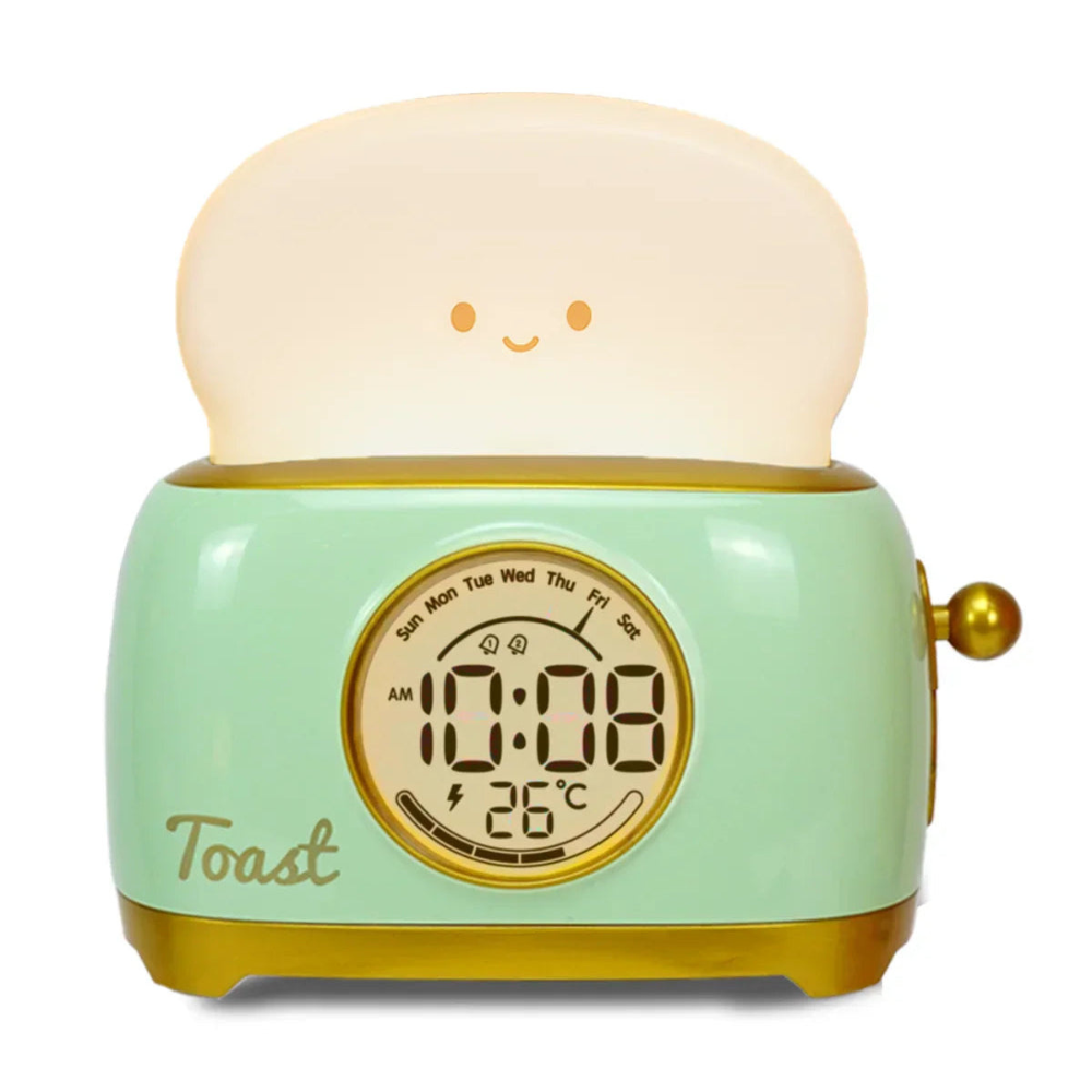 Toastie Kids Alarm Clock with Night Light