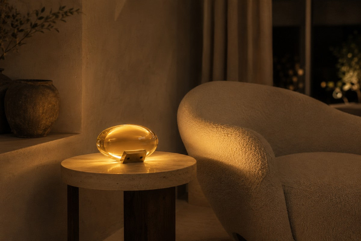 A warm corner, after dark