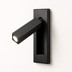 Embedded Bedside Sconce Folding Reading Light