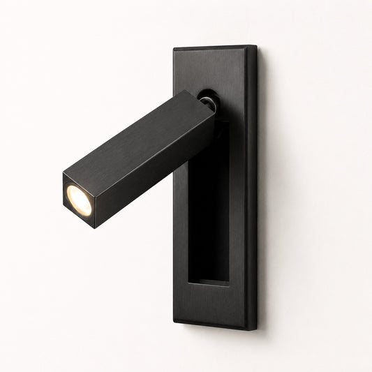 Embedded Bedside Sconce Folding Reading Light