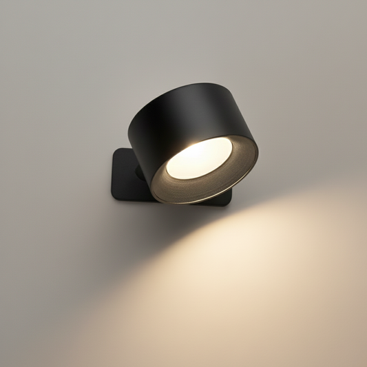 Pivot Easy-Stick - 360° Wireless Wall Sconce, Cordless LED, Battery Powered, USB Rechargeable Wall Light