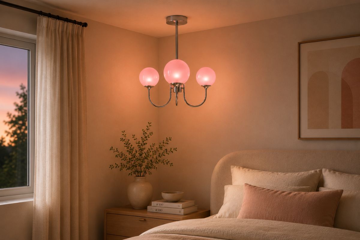 In a bedroom