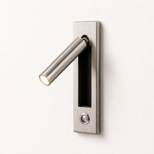 Embedded Bedside Sconce Folding Reading Light