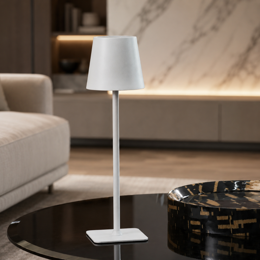 Modern Scandinavian Dimmable Table Lamp - Wireless Touch Control for Outdoor & Indoor Use Table Lamps