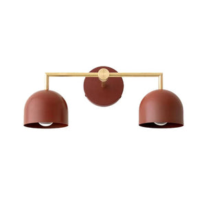 Nordic Dome Shade Vanity Sconce, 2 or 3-Light