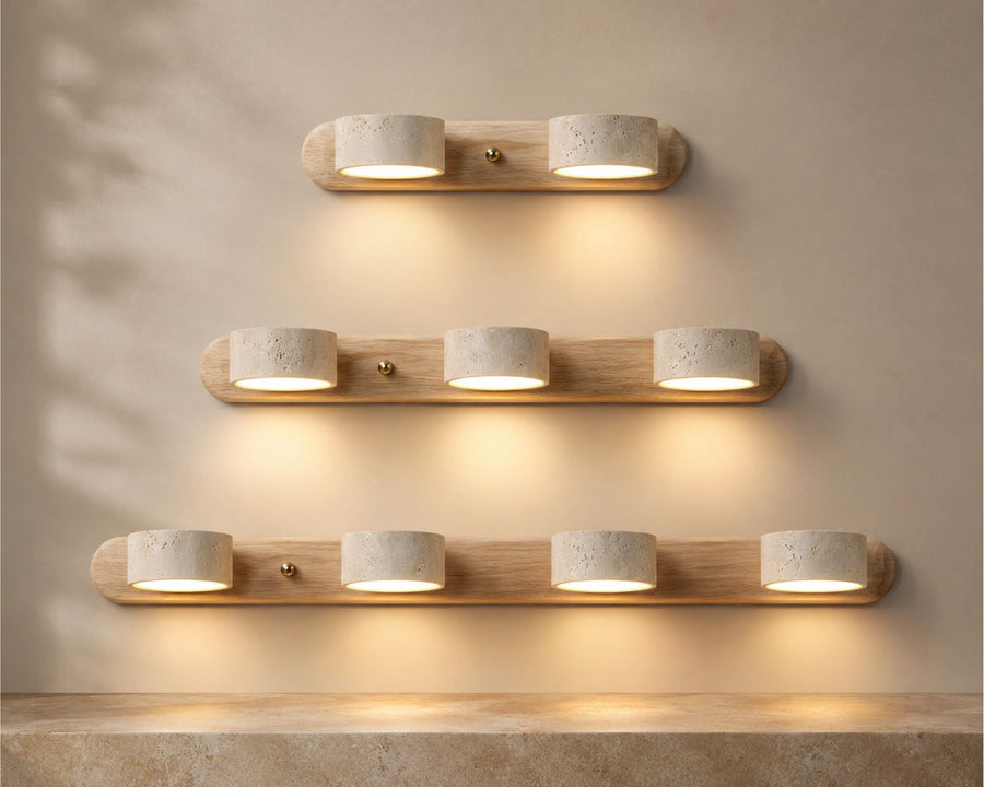 Two, three and four-light versions side by side