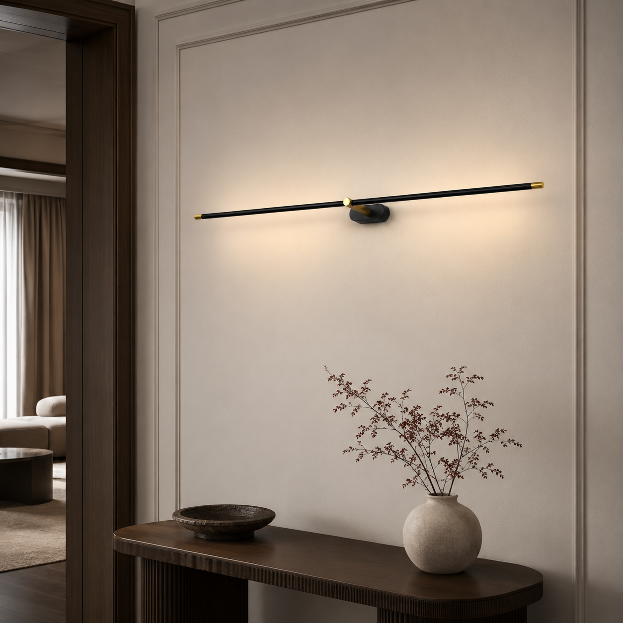 Minimalist Linear Wall Lamp