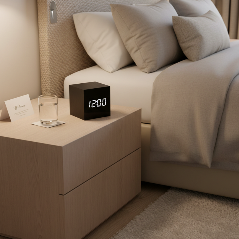Aurora Sunrise Alarm Clock | Digital Wake-Up Light with Clear LED Display for Refreshing Mornings Alarm Clocks