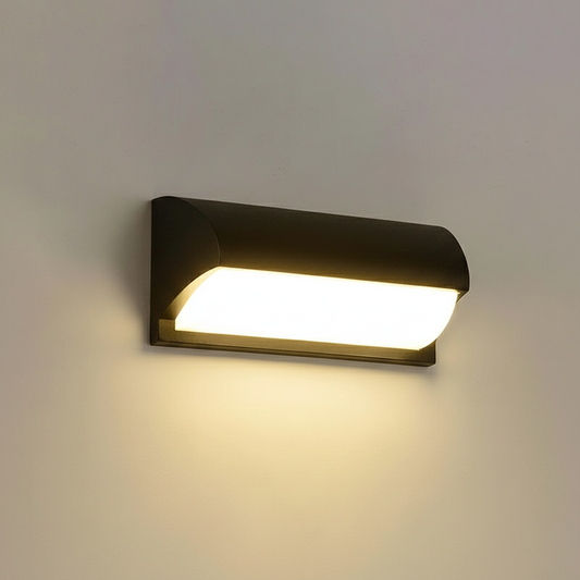 Modern Outdoor Wall Light - Waterproof LED Outdoor Wall Lantern for Garden & Porch Outdoor Lighting