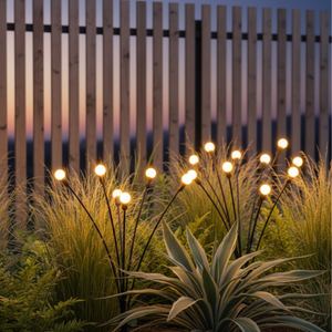 Elegant Solar Firefly Garden Lights | Waterproof Outdoor Lighting with 120 Lumens for Stunning Gardens or Patios Outdoor Lighting