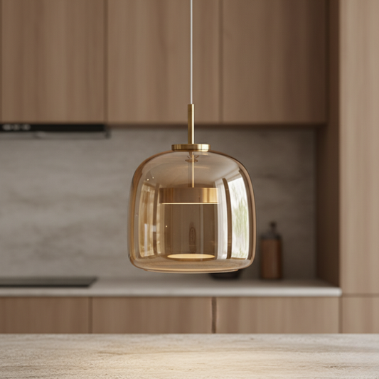 Nordic Glass Pendant Light - Adjustable Kitchen Hanging Lights Pendant Lights