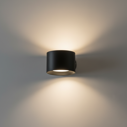 Pivot Easy-Stick – 360° Wireless Dual-Direction LED Wall Sconce, Battery Powered, USB Rechargeable Wall Light