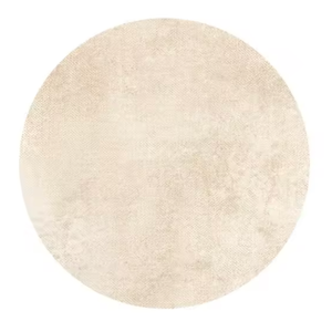 Veloria Luxury Round Cream Area Rug | Soft Plush Carpet for Living Room or Bedroom Round Area Rugs