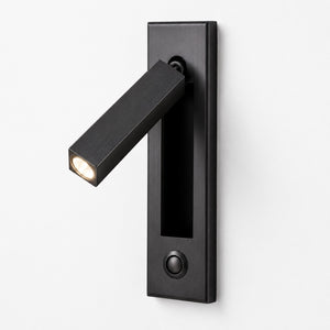 Embedded Bedside Sconce Folding Reading Light
