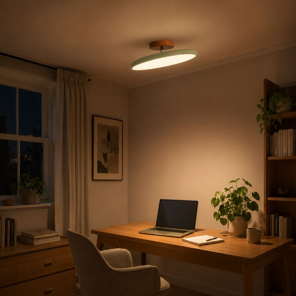 In a home office