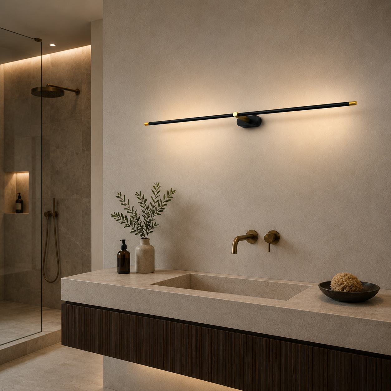 Minimalist Linear Wall Lamp