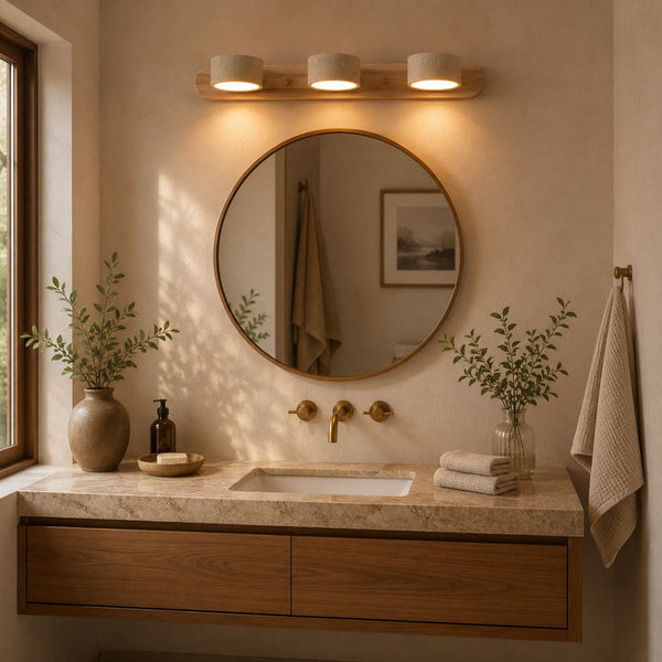 Over a vanity