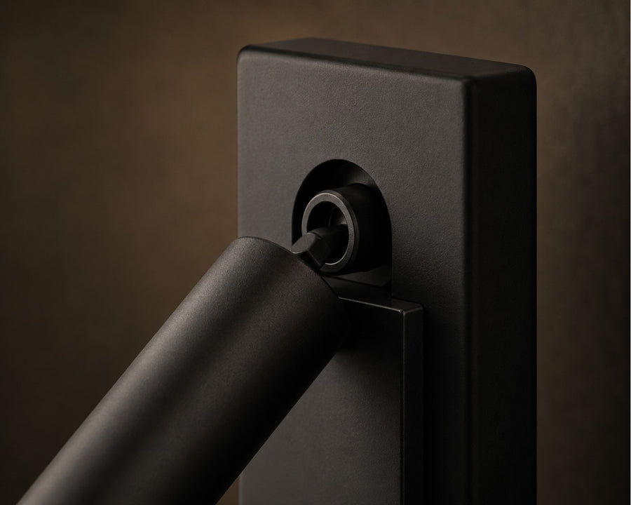 Macro of the alloy body and pivot