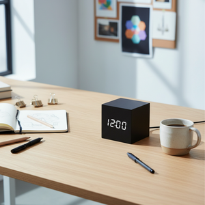 Aurora Sunrise Alarm Clock | Digital Wake-Up Light with Clear LED Display for Refreshing Mornings Alarm Clocks