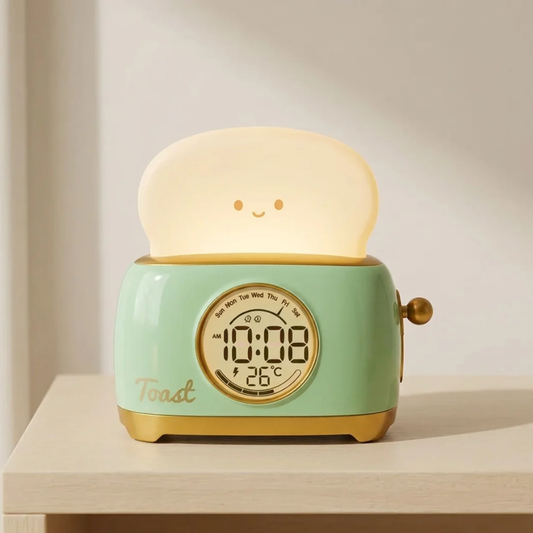 Toastie Kids Alarm Clock with Night Light