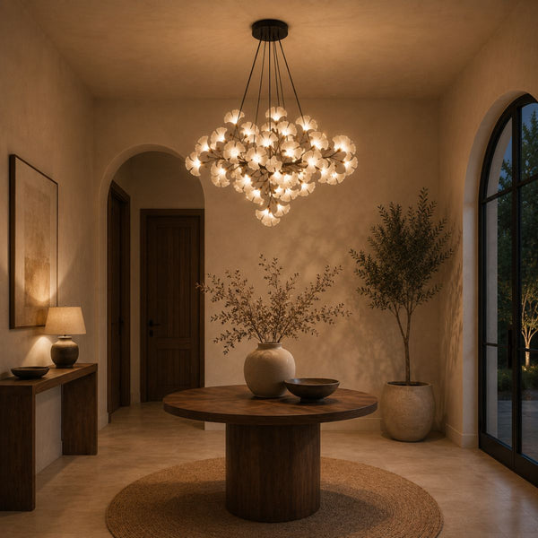 In a foyer