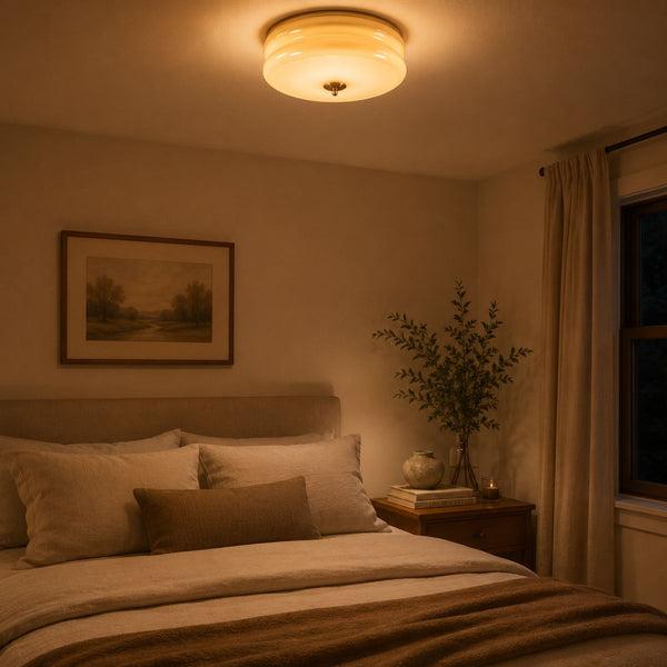 In a bedroom