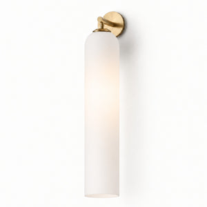 Art Glass Sconce Cylinder Wall Light