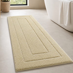 CloudStep Non-Slip Microfiber Bath Mat | Ultra-Absorbent Bathroom Rug for Modern Decor Bath Rugs & Mats