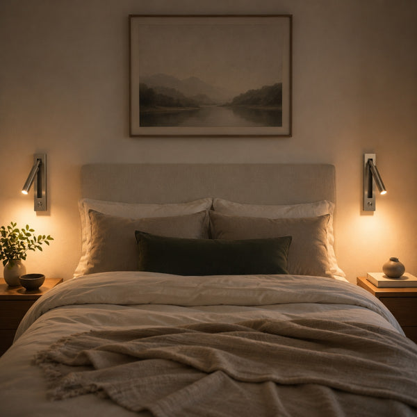 A pair in a guest room