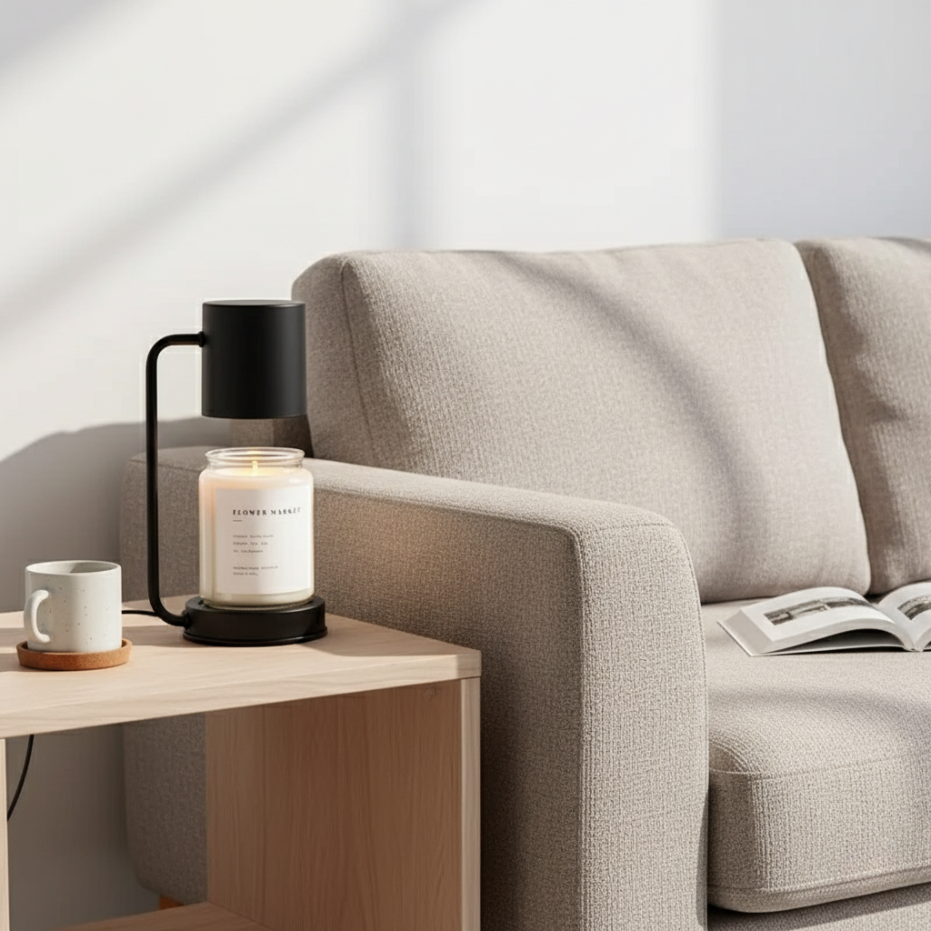 Elegant Candle Warmer Lamp - Dual-Purpose Electric Candle Warmer Light for Cozy Atmosphere Candle Warmer Lamp