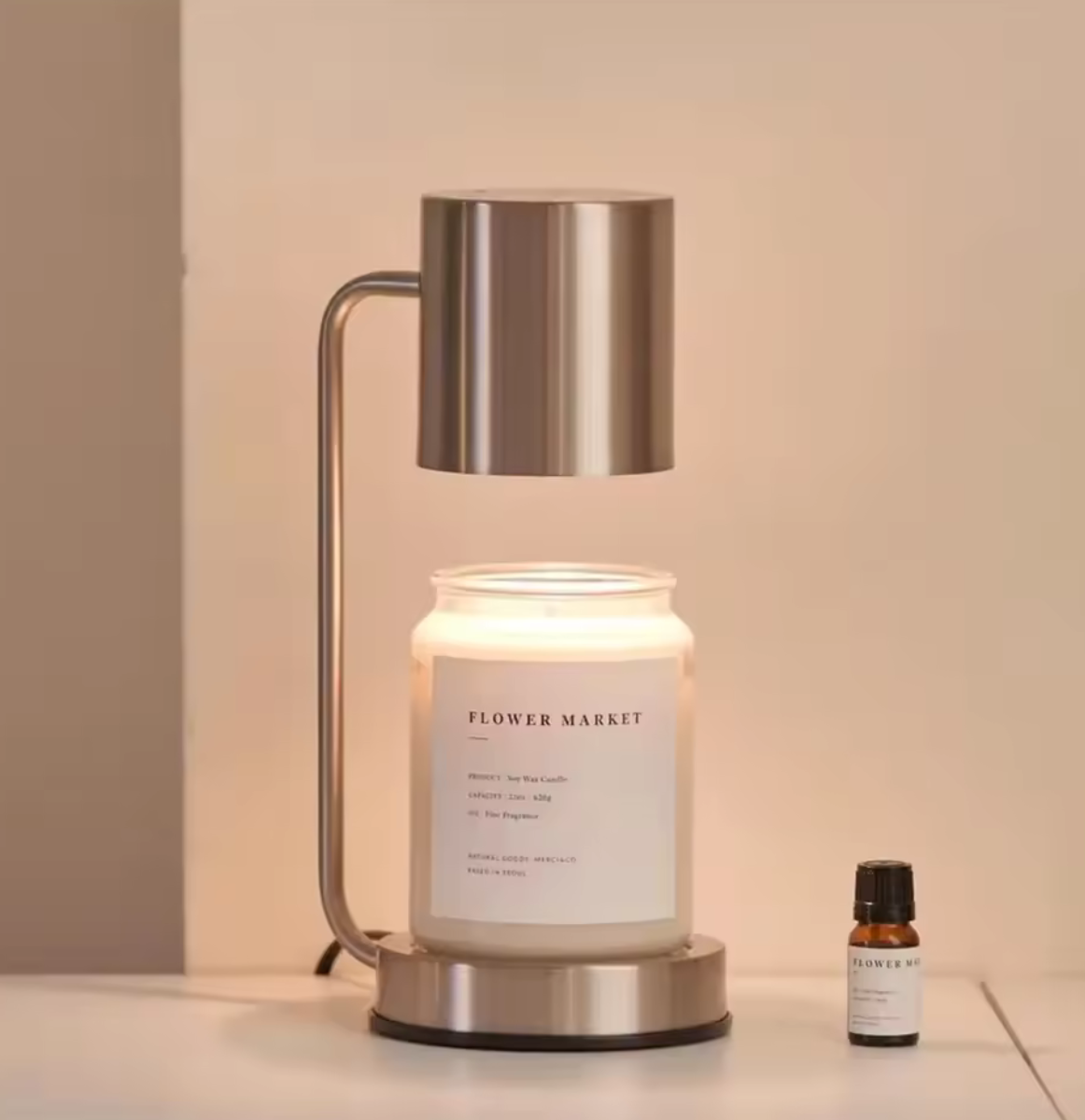 Elegant Candle Warmer Lamp - Dual-Purpose Electric Candle Warmer Light for Cozy Atmosphere Candle Warmer Lamp