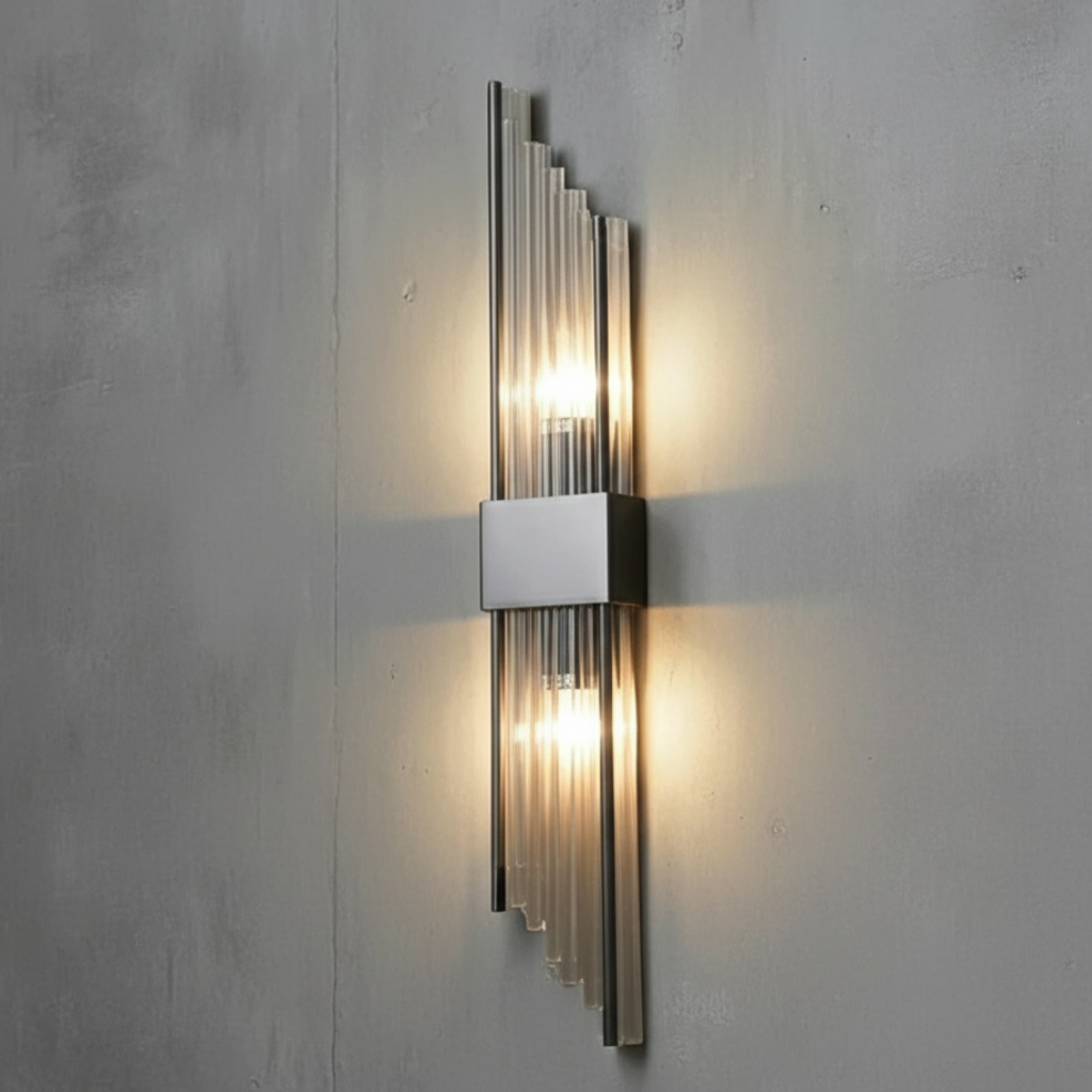 Elegant Crystal Wall Sconce - Adjustable LED Wall Lights for Modern Spaces Wall Light