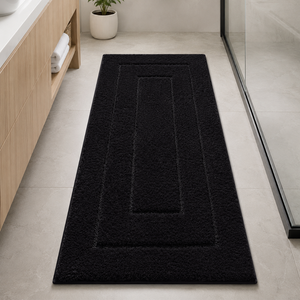CloudStep Non-Slip Microfiber Bath Mat | Ultra-Absorbent Bathroom Rug for Modern Decor Bath Rugs & Mats